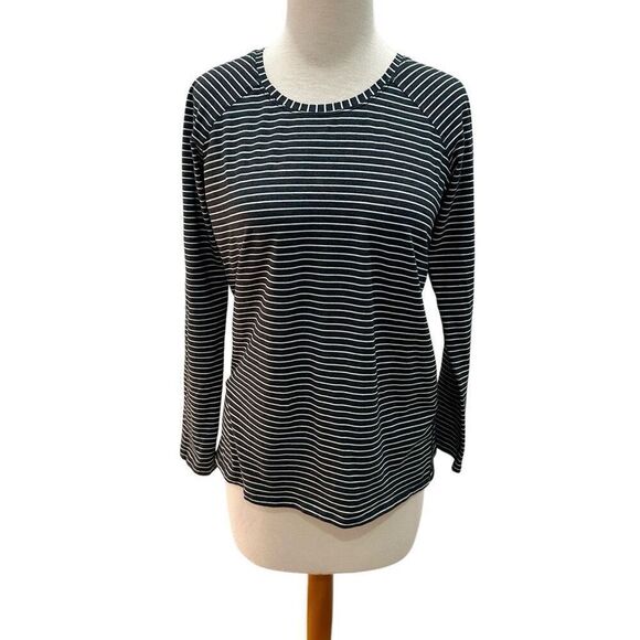 Lululemon Striped Long Sleeve Tee - Picture 1 of 3